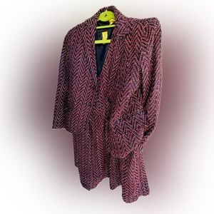 QMack Chevron Dress (w POCKETS) & Blazer Set